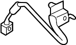Image of Brake Hydraulic Hose image for your 2004 Ford Focus   