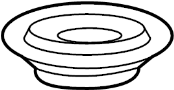 Image of Coil Spring Insulator (Upper) image for your 2018 Ford Police Interceptor Sedan   