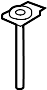View Suspension Crossmember Bolt (Front, Rear, Lower) Full-Sized Product Image 1 of 3