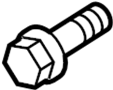 View Bolt. Support. Radiator. (Front, Upper) Full-Sized Product Image 1 of 10