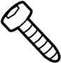 Image of Steering Shaft Bolt (Upper, Lower) image for your 2015 Ford F-150 5.0L V8 FLEX A/T RWD XL Extended Cab Pickup Fleetside 