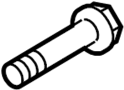 Image of Steering Column Bolt (Upper) image for your 2010 Ford F-250 Super Duty   