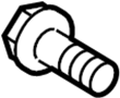 View Steering Shaft Bolt (Upper, Lower) Full-Sized Product Image