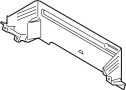 Image of Glove Box Housing (Lower) image for your 2023 Ford Explorer   