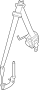 Image of Seat Belt Lap and Shoulder Belt image for your 2004 Ford E-350 Club Wagon   