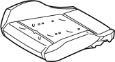 Image of Seat Cushion Foam (Lower) image for your 2015 Ford Expedition 3.5L EcoBoost V6 A/T 4WD XL Sport Utility 