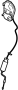View Folding Seat Latch Release Handle (Rear) Full-Sized Product Image