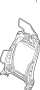 Image of Seat Back Frame image for your Ford Mustang  