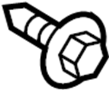 Image of Rivet. Retainer. Clip. Cover. Deflector. (Rear, Lower). A Clip which helps. image for your Ford