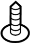 View Screw. Molding. Weatherstrip. (Front, Upper) Full-Sized Product Image