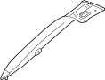 Image of Body A-Pillar Trim Panel (Front) image for your 2008 Ford F-150 5.4L Triton V8 M/T RWD THE 60TH ANNIVERSARY EDITION Crew Cab Pickup Fleetside 
