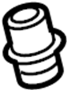 Image of Parking Brake Plug image for your 2019 Ford Police Interceptor Utility   