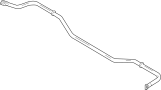 Image of Suspension Stabilizer Bar (Rear) image for your 2015 Ford F-250 Super Duty  XL Standard Cab Pickup Fleetside 