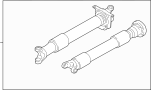 Image of Drive Shaft image for your 2001 Ford Explorer   