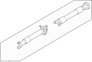 Image of Drive Shaft image for your 2002 Ford Explorer   