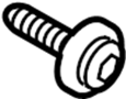 View Clip. Retainer. Trim. Deflector. Pin. (Front, Rear, Lower) Full-Sized Product Image 1 of 10