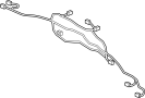 Image of Socket and Wire Assembly. Socket and Wire Assembly - Lamp. image for your 2019 Ford F-350 Super Duty  XL Extended Cab Pickup Fleetside 