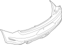 Image of Bumper Cover (Upper, Lower) image for your 2010 Lincoln MKZ   