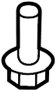 View Screw. Cover. Bracket. Bumper. Bolt. (Front, Rear, Upper, Lower) Full-Sized Product Image 1 of 10