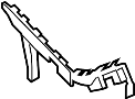 View Bumper Cover Bracket (Upper) Full-Sized Product Image 1 of 3