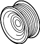 Image of Accessory Drive Belt Idler Pulley image for your 2024 Ford F-250 Super Duty 6.7L Power-Stroke V8 DIESEL A/T 4WD XL Extended Cab Pickup Fleetside 
