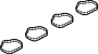 Image of Engine Intake Manifold image for your 1988 Mercury Grand Marquis   
