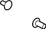 View Screw. Trim. Bolt. (Rear, Lower) Full-Sized Product Image