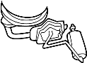 Image of Fuel Pump Tank Seal image for your 2005 Lincoln LS   