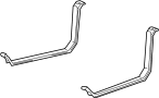 Image of Strap Assembly - Fuel Tank. Support Strap. image for your Mercury Sable  