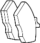 View Disc Brake Pad Set (Rear) Full-Sized Product Image