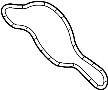 Image of Engine Water Pump Gasket image for your 2004 Ford Excursion   