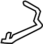 Image of Bracket. Muffler. Hanger. Pipe. (Rear). Exhaust Bracket. Exhaust. image for your 2011 Lincoln MKX   