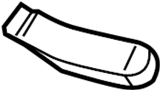 Image of Wiper. Arm. Cover. Cap. Windshield. Windshield Wiper Arm Cap. image for your 2022 Ford F-150 5.0L V8 FLEX A/T RWD XLT Extended Cab Pickup Fleetside 
