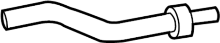 Image of Hose. Connector tube. Engine Coolant Pipe. HVAC Heater. HVAC Heater Hose. Inlet. image for your 2016 Ford F-350 Super Duty 6.2L V8 FLEX A/T 4WD XLT Standard Cab Pickup Fleetside 