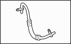 Image of Automatic Transmission Oil Cooler Hose Assembly image for your 2017 Ford C-Max  Hybrid SE Hatchback 