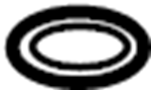 View Seal. Tube. Ring. Kit. Hose. (Front, Rear, Upper, Lower) Full-Sized Product Image