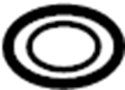 View Seal. Tube. Ring. Kit. Hose. (Front, Rear, Upper, Lower) Full-Sized Product Image
