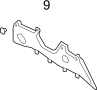 Image of Hood Insulation Pad Clip image for your 2010 Ford E-150   