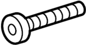 Image of Bolt. Engine. Cover. Control. Screw. A Bolt used to attach. image for your 2021 Ford F-150 2.7L EcoBoost V6 A/T 4WD XL Extended Cab Pickup Fleetside 