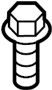 View Bolt. Sensor. Screw. (Upper) Full-Sized Product Image