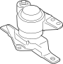 Image of Engine Mount (Front) image for your 2017 Ford C-Max  Hybrid Titanium Hatchback 