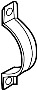 Image of Bracket. Bearing. Clamp. Retainer. (Lower). A Clamp used to secure. image for your 2015 Ford Escape 2.0L EcoBoost A/T AWD Titanium Sport Utility 
