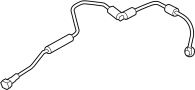 Image of Brake Vacuum Hose image for your 2013 Ford C-Max   