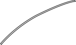 Image of Instrument Panel Cover Seal (Upper) image for your 2009 Ford F-250 Super Duty  XL Standard Cab Pickup Fleetside 