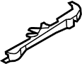 Image of Bracket. REINFORCED. Beam. (Front, Upper, Lower). A Bracket for a. image for your 2018 Ford Focus 2.3L EcoBoost M/T AWD RS Hatchback 