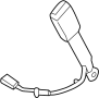 Image of Seat Belt Receptacle image for your 2011 Lincoln MKX   