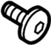 Image of Bolt. Seat. Buckle. Seat Back Frame Bolt. image for your 2022 Ford F-150 3.5L PowerBoost V6 FULL HYBRID EV-GAS (FHEV) A/T 4WD XL Extended Cab Pickup Fleetside 
