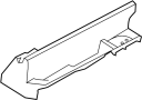Image of Seat Track Cover (Front) image for your 2014 Ford F-150 5.0L V8 FLEX A/T RWD STX Extended Cab Pickup Fleetside 