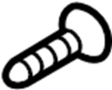 Image of Striker. Screw. Bolt. (Upper, Lower). A Screw that is used to. image for your Ford Bronco  