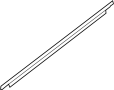 Image of Door Window Belt Weatherstrip image for your 2018 Ford Flex   